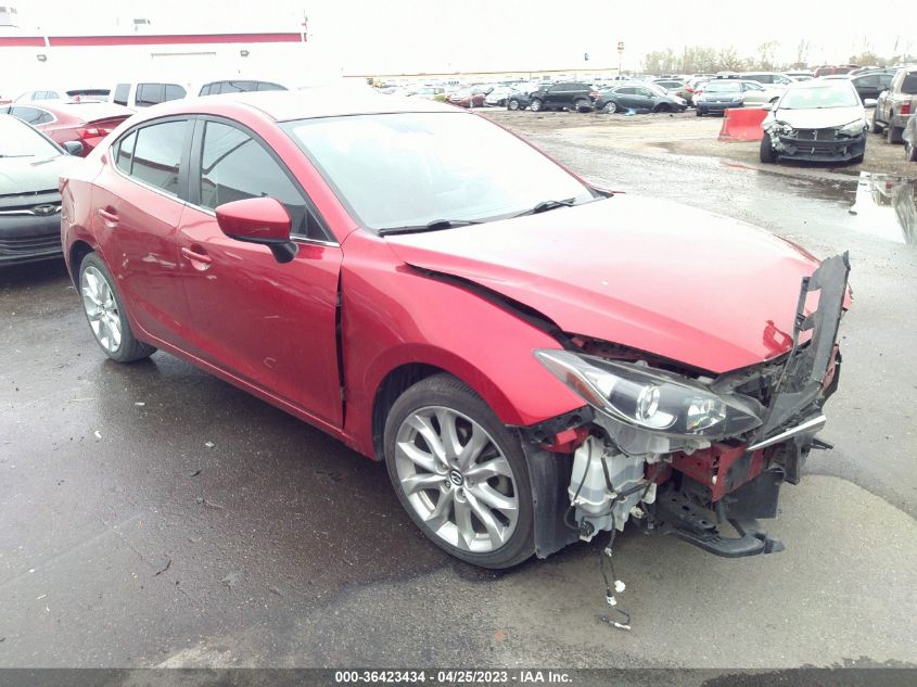 2016 MAZDA MAZDA3 S TOURING - JM1BM1W32G1289360