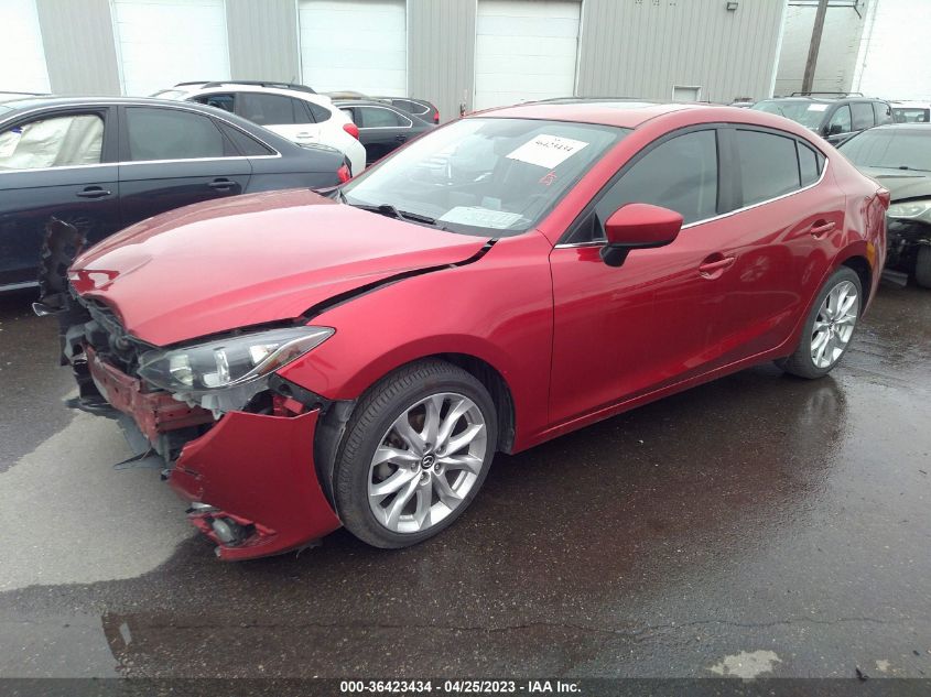2016 MAZDA MAZDA3 S TOURING - JM1BM1W32G1289360
