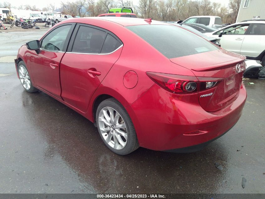 2016 MAZDA MAZDA3 S TOURING - JM1BM1W32G1289360