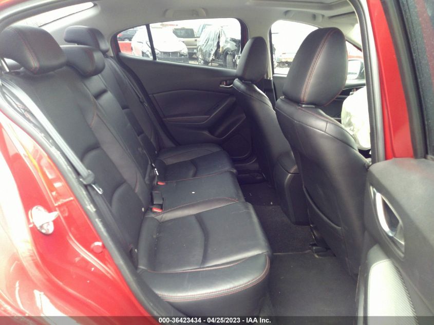 2016 MAZDA MAZDA3 S TOURING - JM1BM1W32G1289360