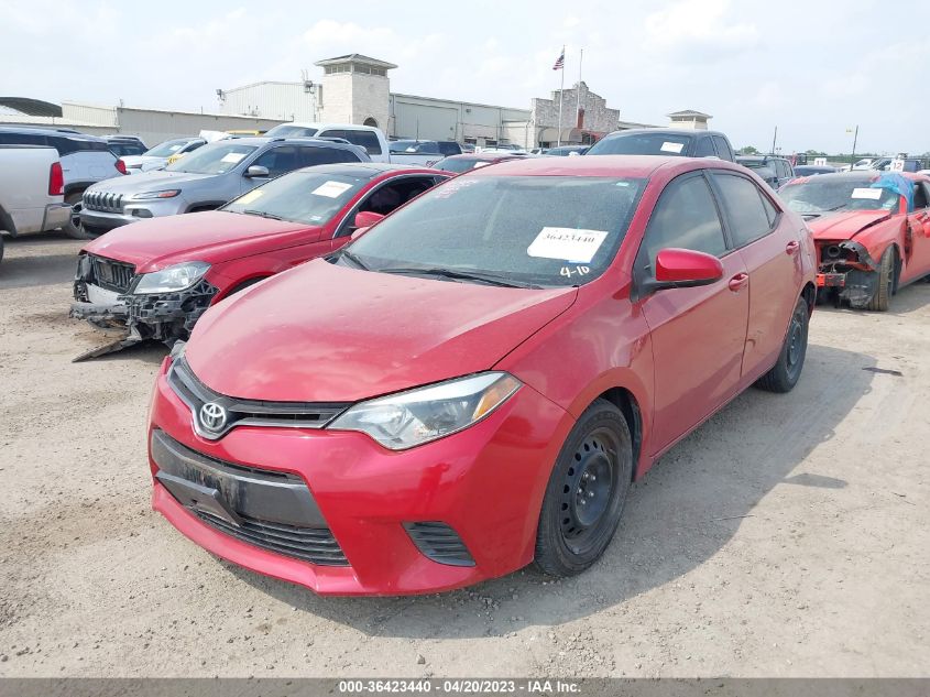 2016 TOYOTA COROLLA L/LE/S/S PLUS/LE PLUS - 5YFBURHEXGP425825