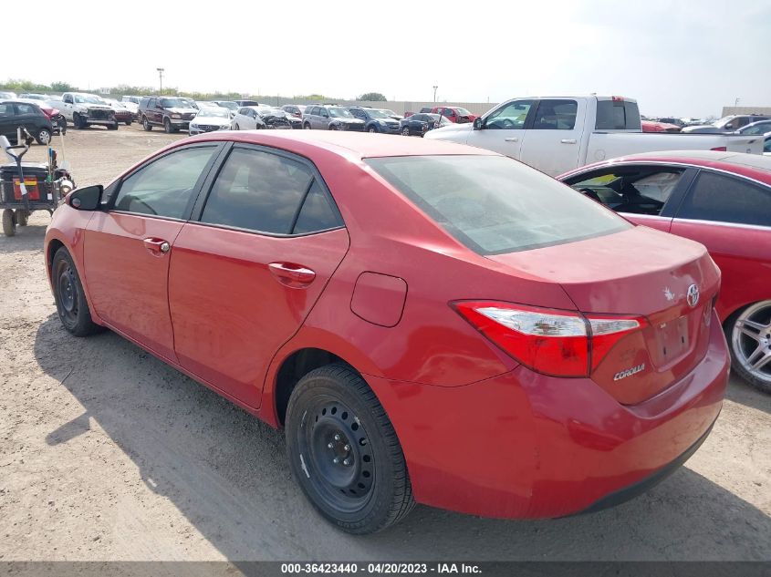 2016 TOYOTA COROLLA L/LE/S/S PLUS/LE PLUS - 5YFBURHEXGP425825