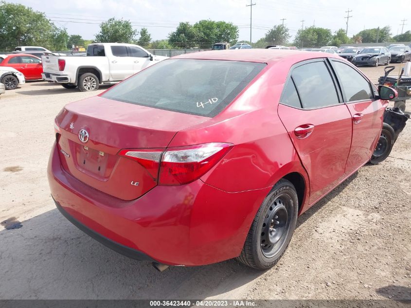 2016 TOYOTA COROLLA L/LE/S/S PLUS/LE PLUS - 5YFBURHEXGP425825