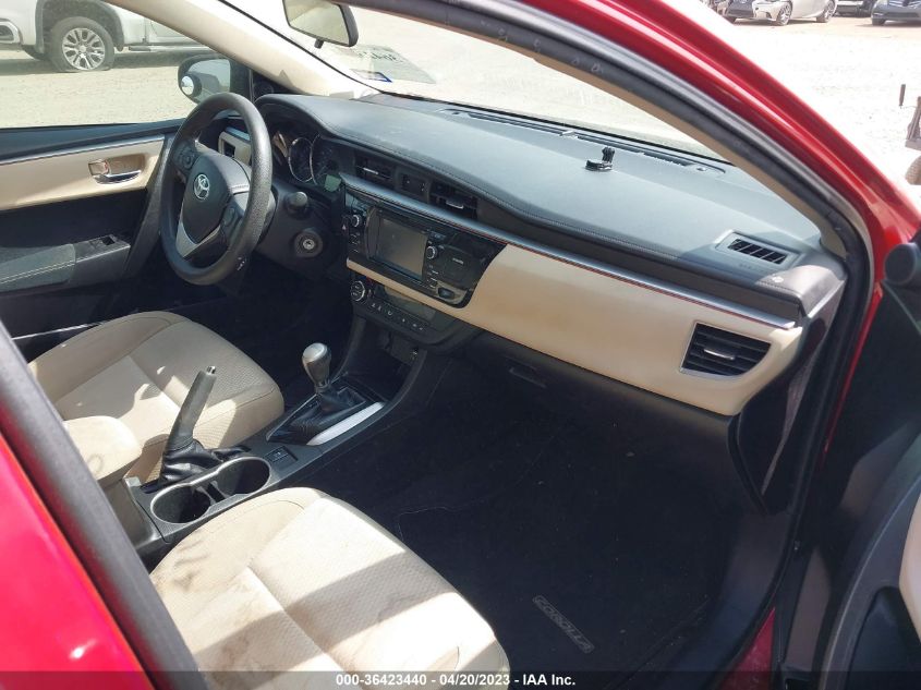 2016 TOYOTA COROLLA L/LE/S/S PLUS/LE PLUS - 5YFBURHEXGP425825