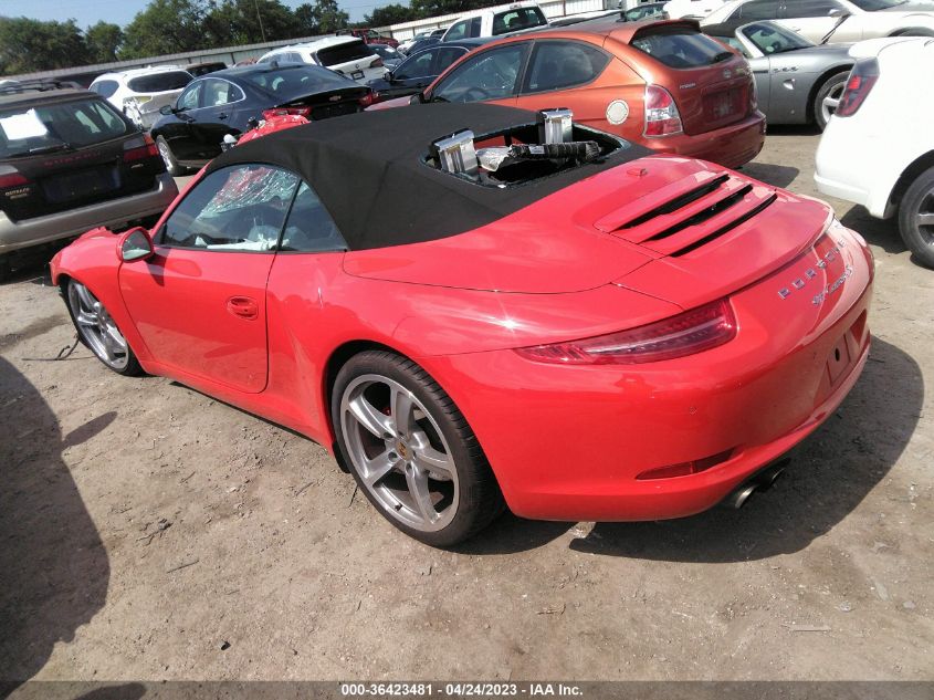 2013 PORSCHE 911 CARRERA - WP0CB2A93DS155670