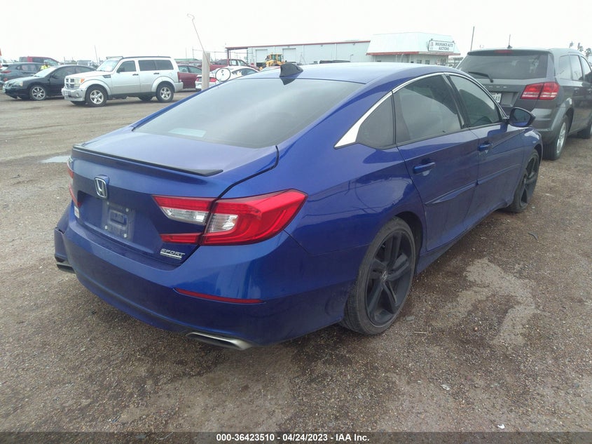 VIN 1HGCV1F49MA068121 2021 HONDA ACCORD SEDAN SPORT SE