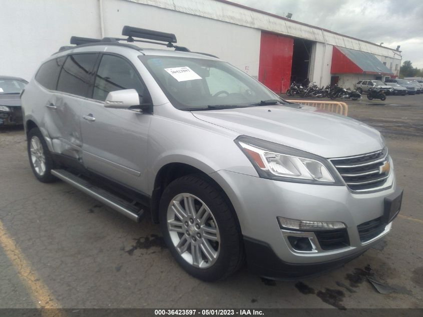 2014 CHEVROLET TRAVERSE LT - 1GNKVGKD7EJ370812