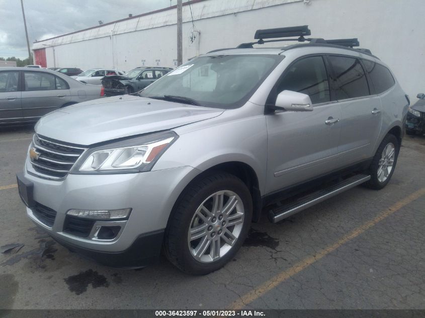 2014 CHEVROLET TRAVERSE LT - 1GNKVGKD7EJ370812