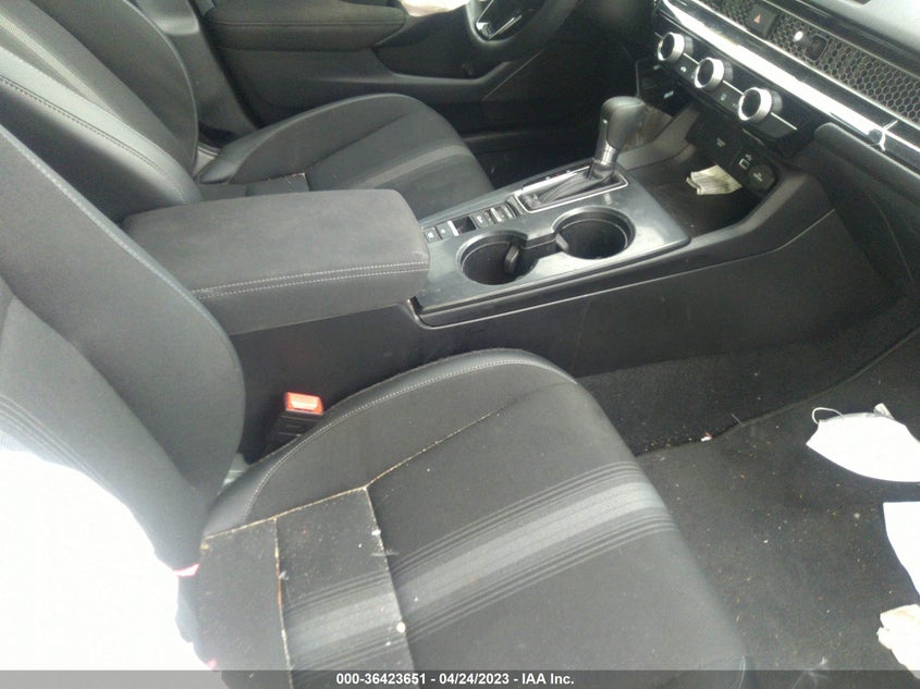 VIN 2HGFE2F57NH595203 2022 HONDA CIVIC SEDAN SPORT
