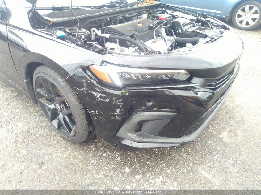 VIN 2HGFE2F57NH595203 2022 HONDA CIVIC SEDAN SPORT
