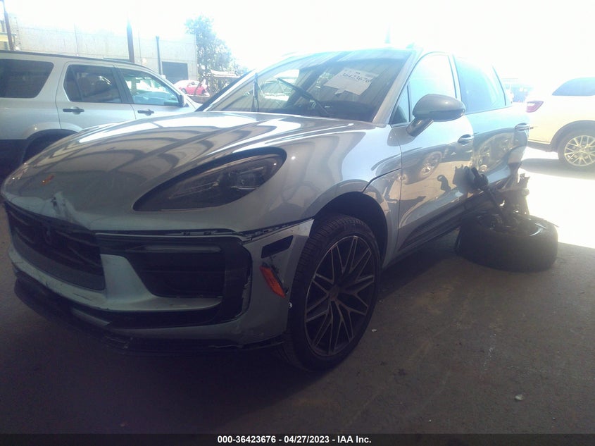 VIN WP1AA2A55NLB01711 2022 PORSCHE MACAN