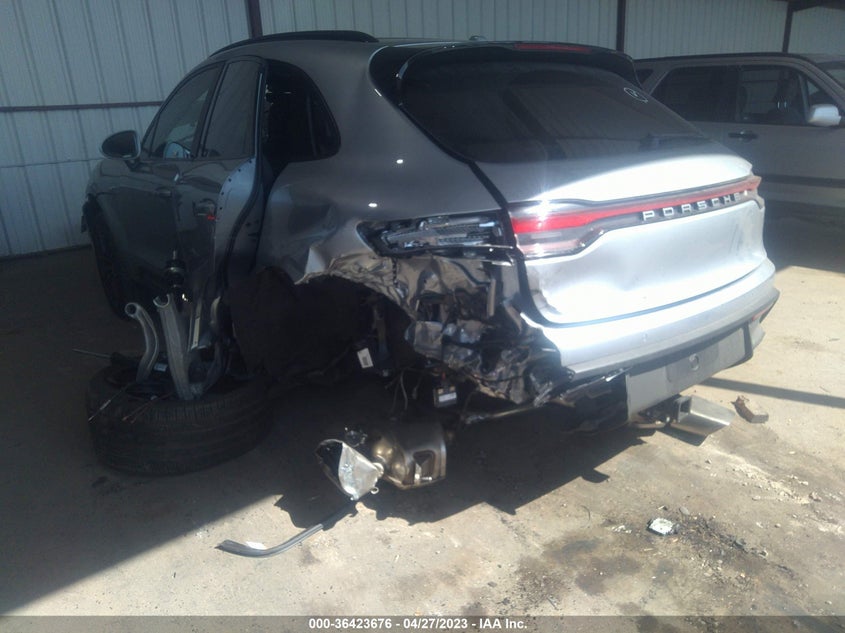 VIN WP1AA2A55NLB01711 2022 PORSCHE MACAN