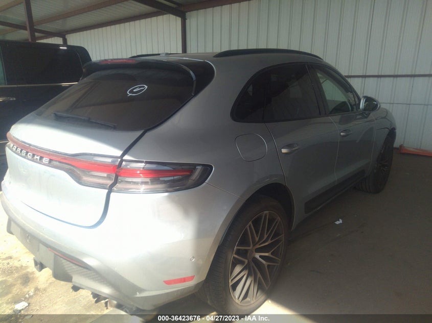 VIN WP1AA2A55NLB01711 2022 PORSCHE MACAN