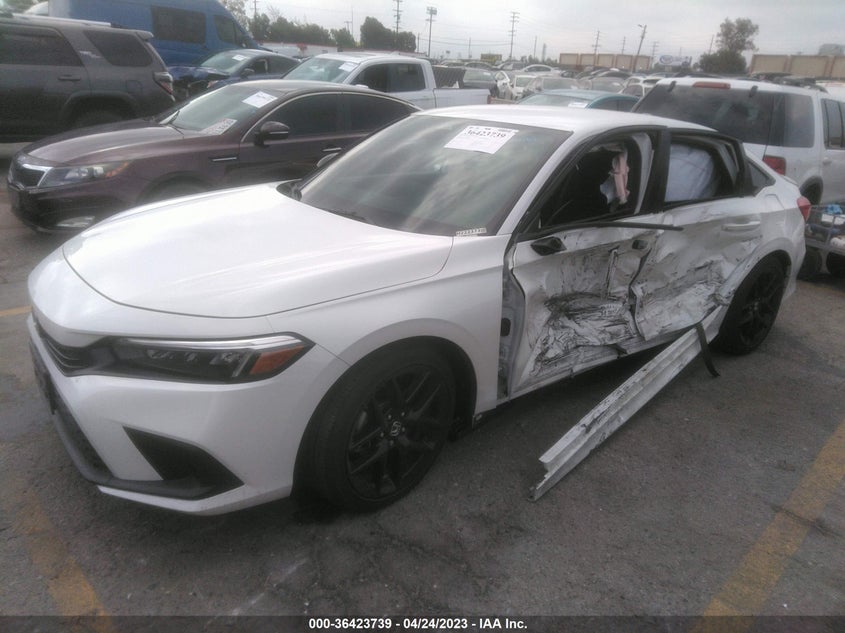 2022 HONDA CIVIC SEDAN 2.0L I-4 DOHC 16-VAL(VIN: 2HGFE2F50NH573253