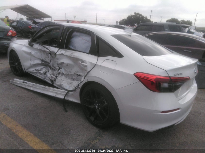 2022 HONDA CIVIC SEDAN 2.0L I-4 DOHC 16-VAL(VIN: 2HGFE2F50NH573253