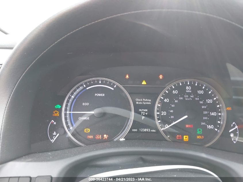 2013 LEXUS GS 450H HYBRID - JTHBS1BL6D5003508