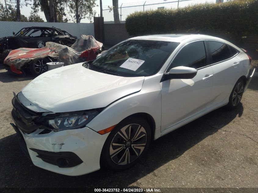 2018 HONDA CIVIC SEDAN EX-T - JHMFC1F39JX033689