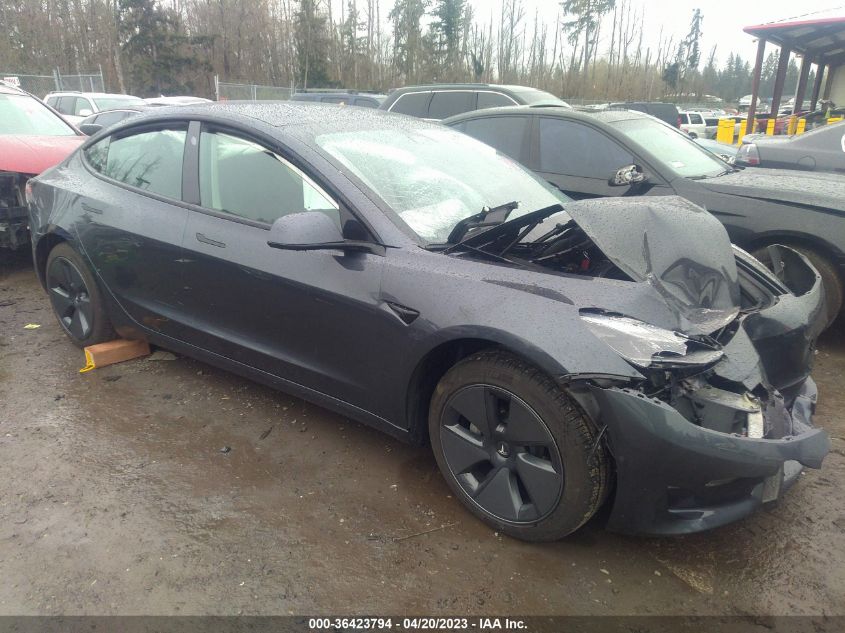 2022 TESLA MODEL 3 LONG RANGE - 5YJ3E1EB7NF239553