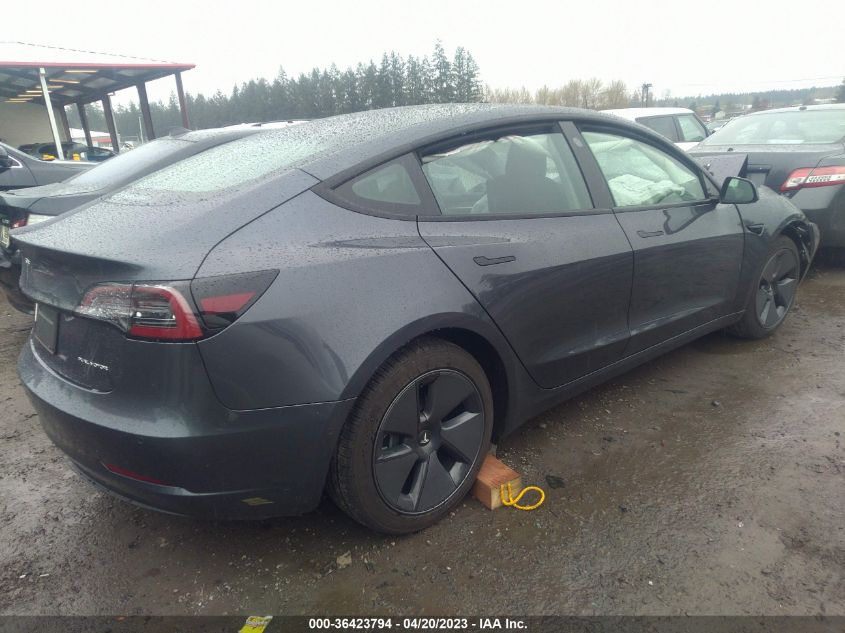 2022 TESLA MODEL 3 LONG RANGE - 5YJ3E1EB7NF239553