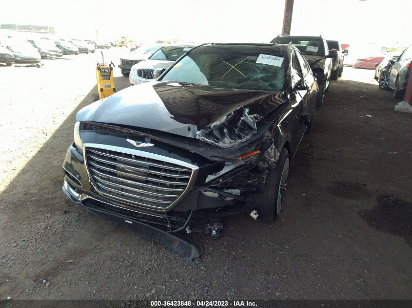 2018 GENESIS G80 3.8L KMHGN4JE3JU257239