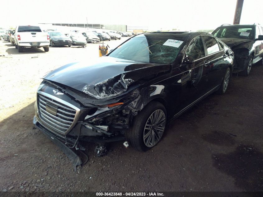 2018 GENESIS G80 3.8L KMHGN4JE3JU257239