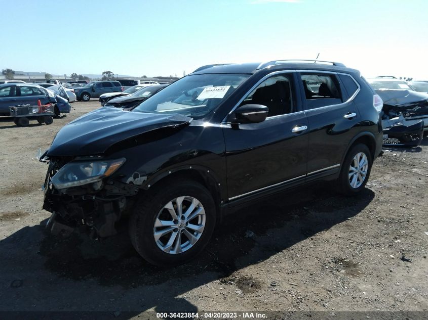2015 NISSAN ROGUE SV - KNMAT2MV8FP568395