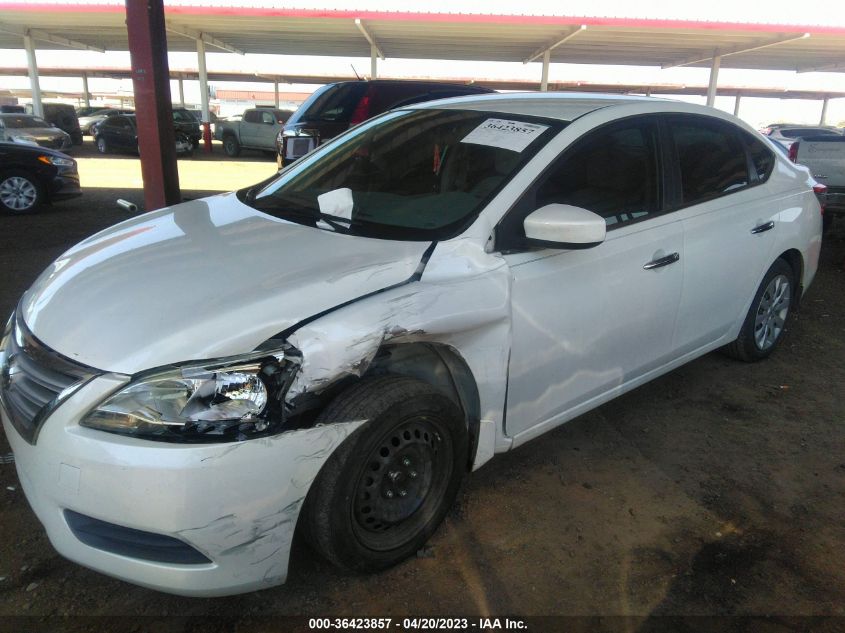 2014 NISSAN SENTRA SV - 3N1AB7AP8EY305278