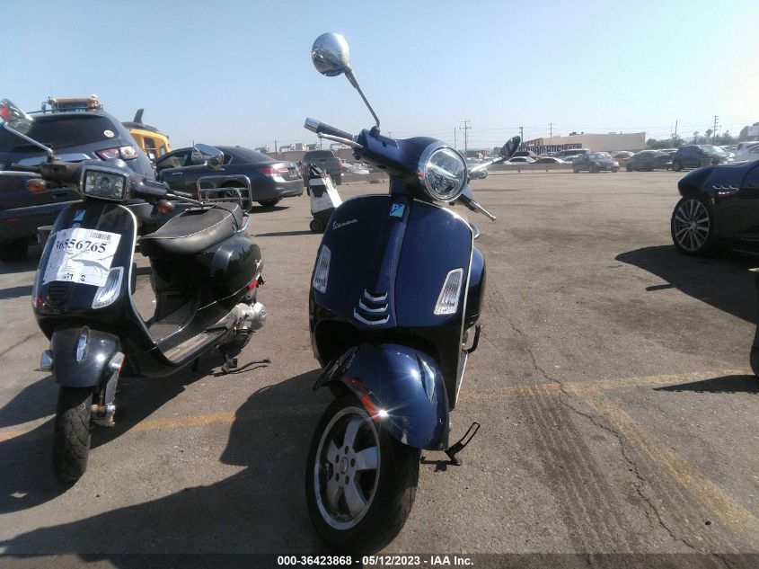 2020 VESPA GTS ZAPMA39M5L5100607