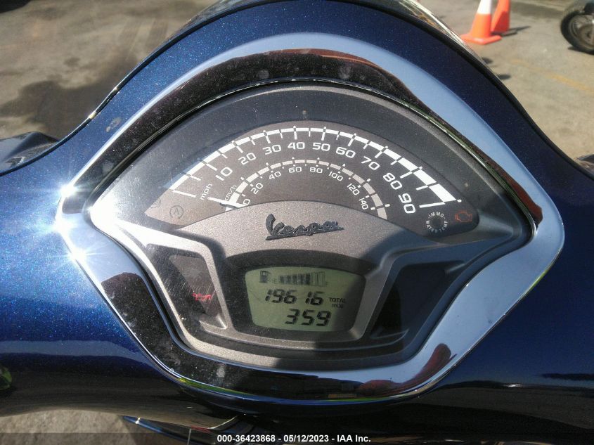 2020 VESPA GTS ZAPMA39M5L5100607
