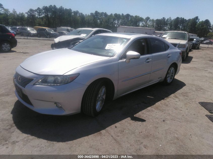 2013 LEXUS ES 300H HYBRID - JTHBW1GG2D2028388