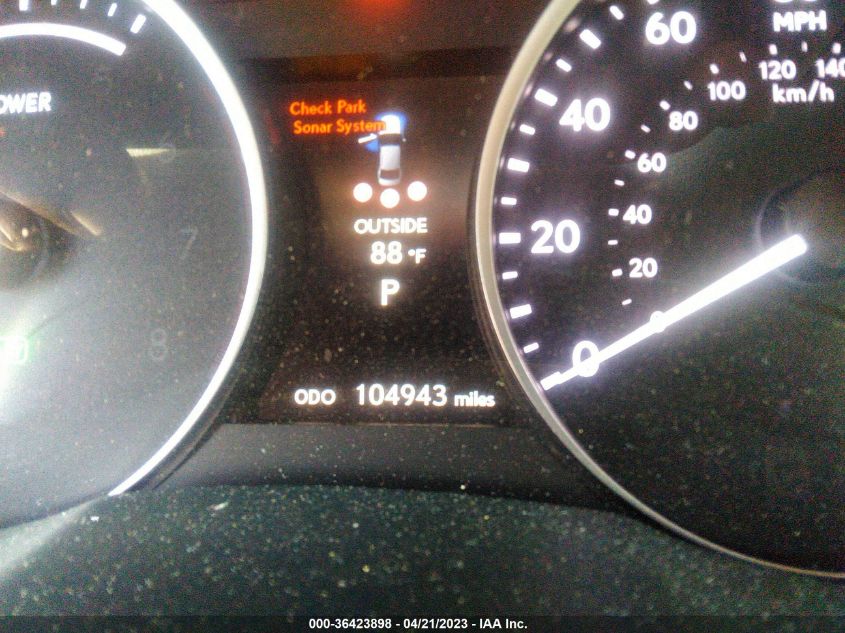 2013 LEXUS ES 300H HYBRID - JTHBW1GG2D2028388