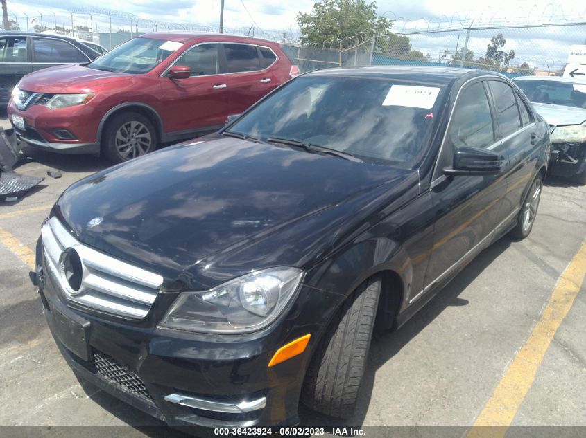 2013 MERCEDES-BENZ C-CLASS C 250 - WDDGF4HB9DR270393