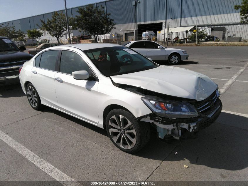 2014 HONDA ACCORD SEDAN SPORT - 1HGCR2F58EA109620