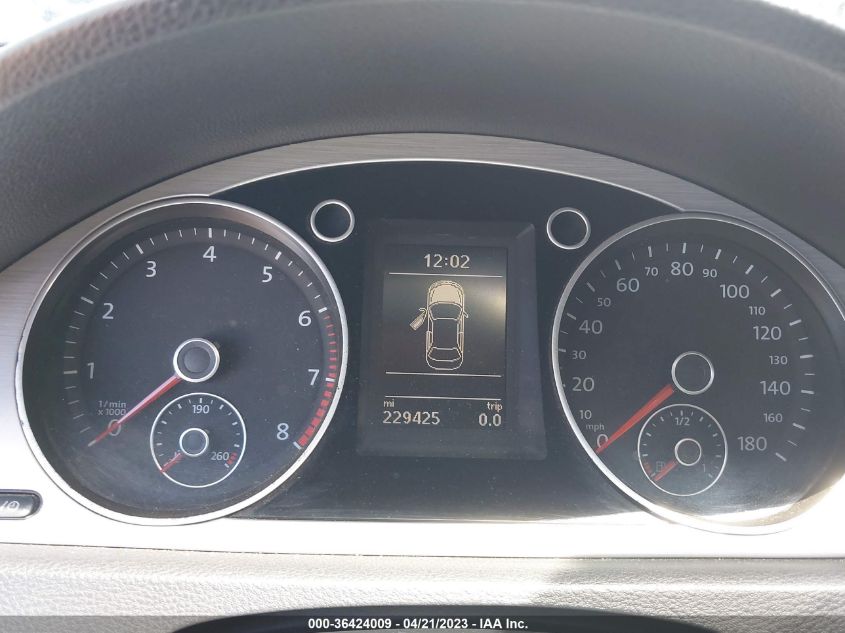 2013 VOLKSWAGEN CC SPORT - WVWBP7AN0DE555045