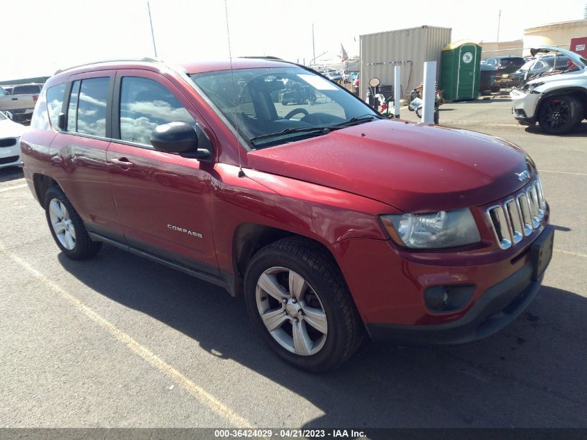 2014 JEEP COMPASS SPORT - 1C4NJDBB7ED828281