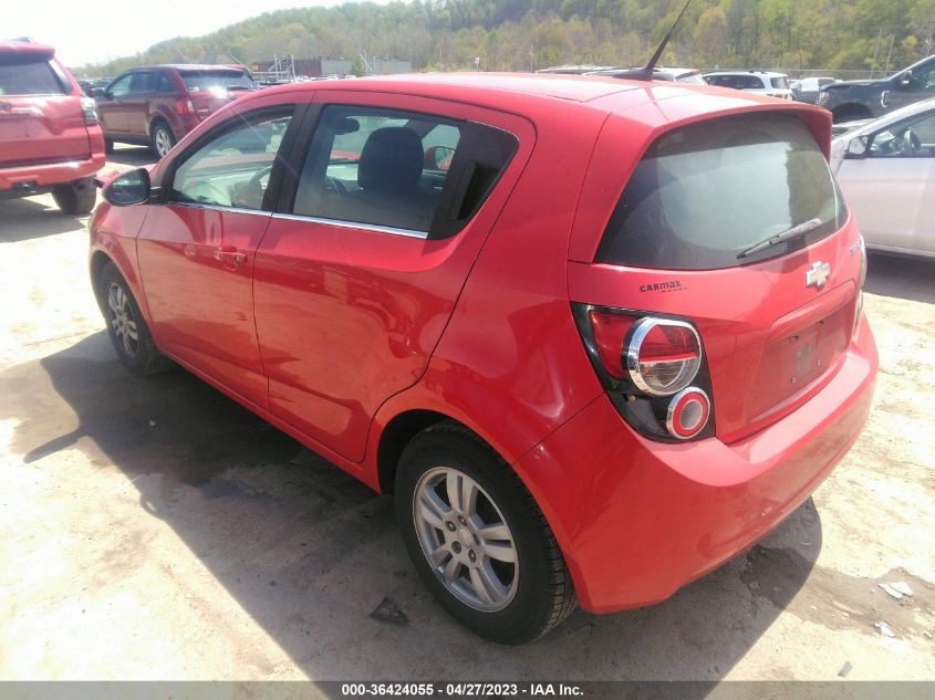 2014 CHEVROLET SONIC LT - 1G1JC6SG3E4174873