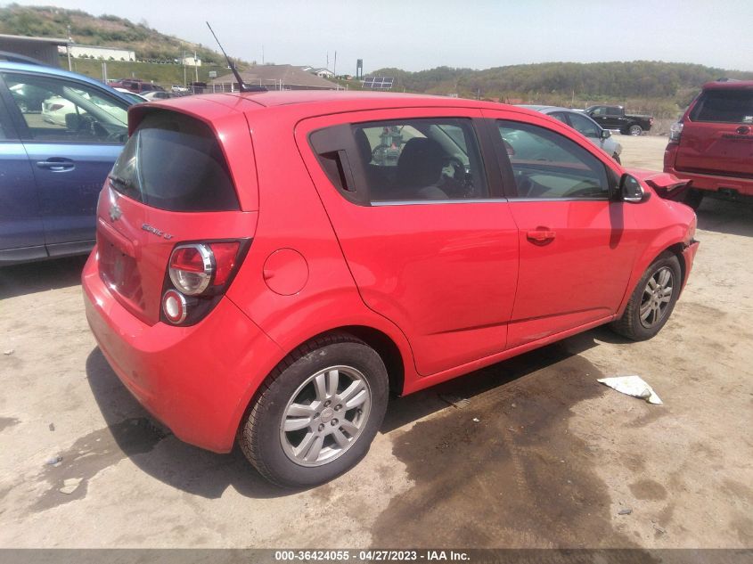 2014 CHEVROLET SONIC LT - 1G1JC6SG3E4174873