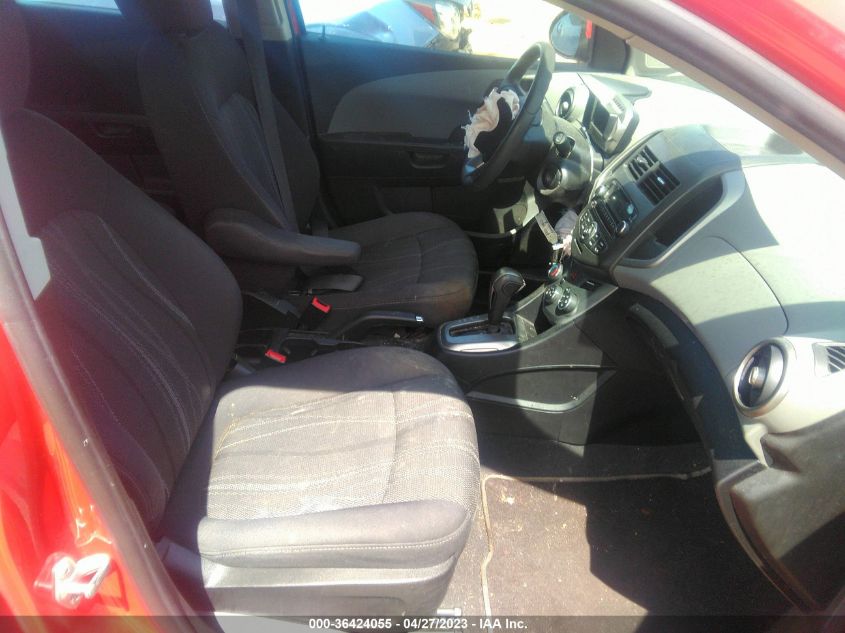 2014 CHEVROLET SONIC LT - 1G1JC6SG3E4174873