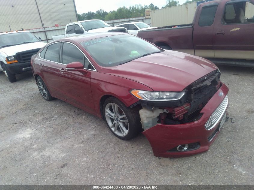 2013 FORD FUSION TITANIUM - 3FA6P0K97DR260392