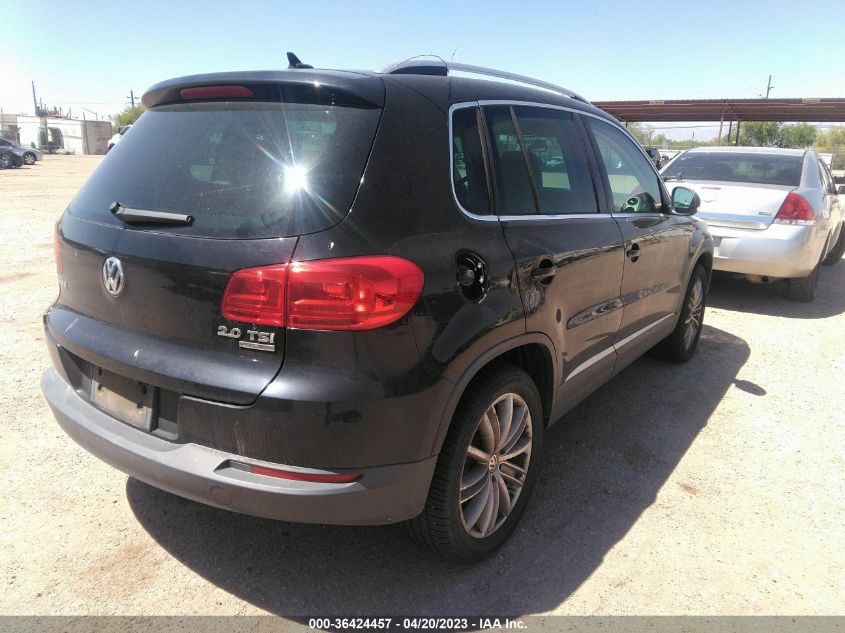 2013 VOLKSWAGEN TIGUAN SE - WVGBV7AX1DW501637