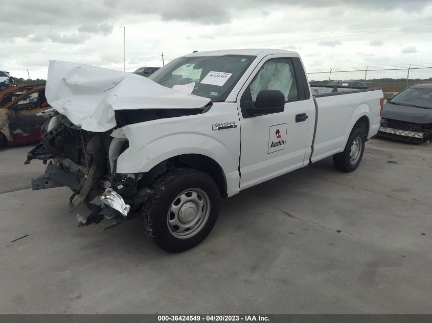 2016 FORD F-150 XL/XLT - 1FTMF1C89GKE07014