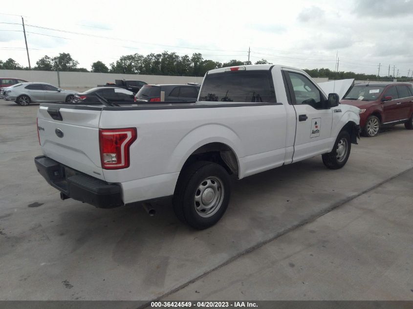 2016 FORD F-150 XL/XLT - 1FTMF1C89GKE07014