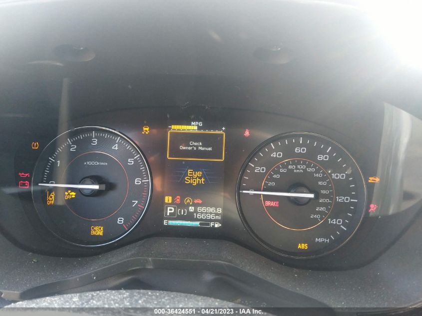 2022 SUBARU CROSSTREK - JF2GTABC5NH239962
