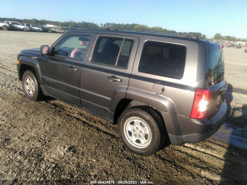 2017 JEEP PATRIOT SPORT - 1C4NJPBA3HD149606