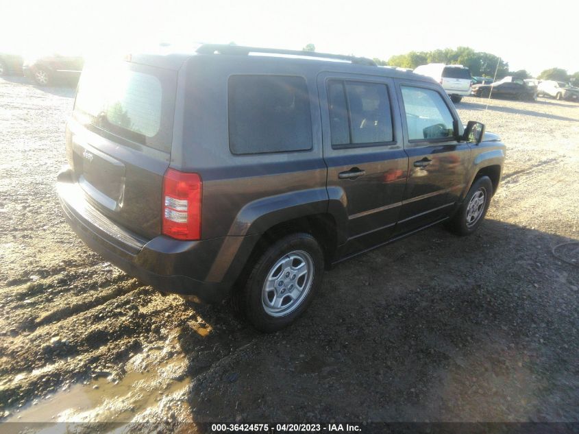 2017 JEEP PATRIOT SPORT - 1C4NJPBA3HD149606