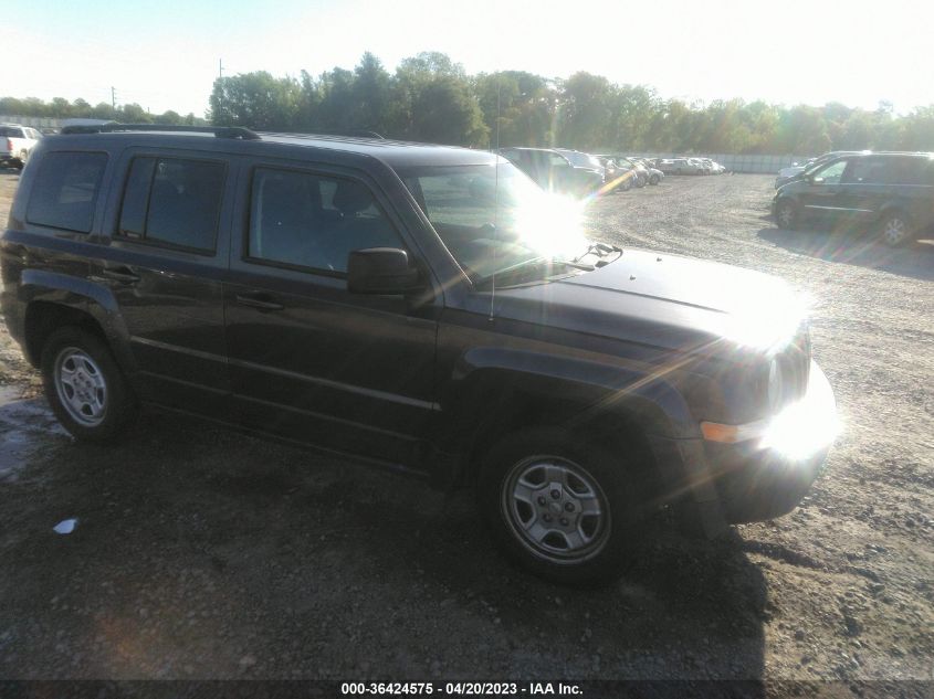 2017 JEEP PATRIOT SPORT - 1C4NJPBA3HD149606