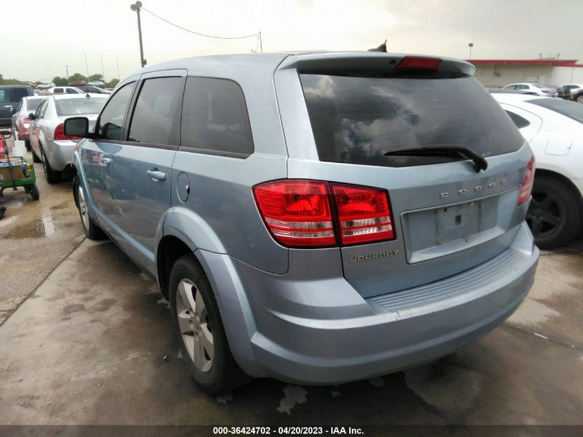 2013 DODGE JOURNEY AMERICAN VALUE PKG - 3C4PDCAB3DT631256