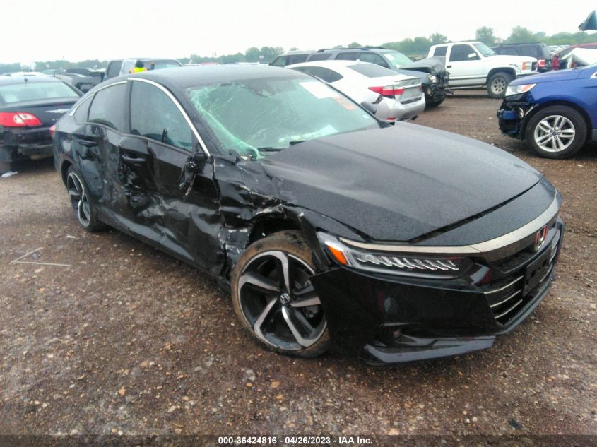 2022 HONDA ACCORD SEDAN SPORT SE - 1HGCV1F48NA014388