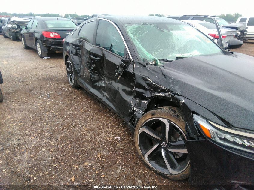 2022 HONDA ACCORD SEDAN SPORT SE - 1HGCV1F48NA014388