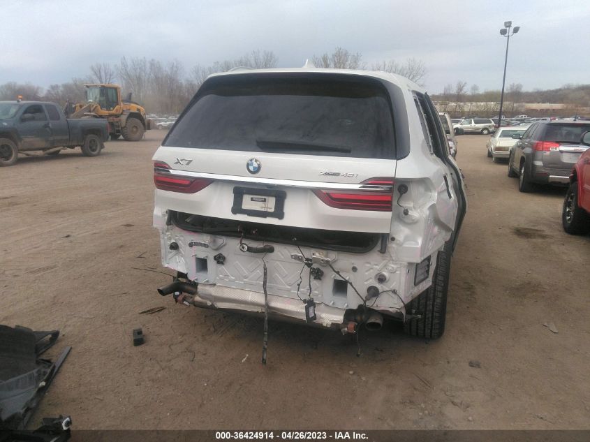 2020 BMW X7 XDRIVE40I - 5UXCW2C02L9B05174